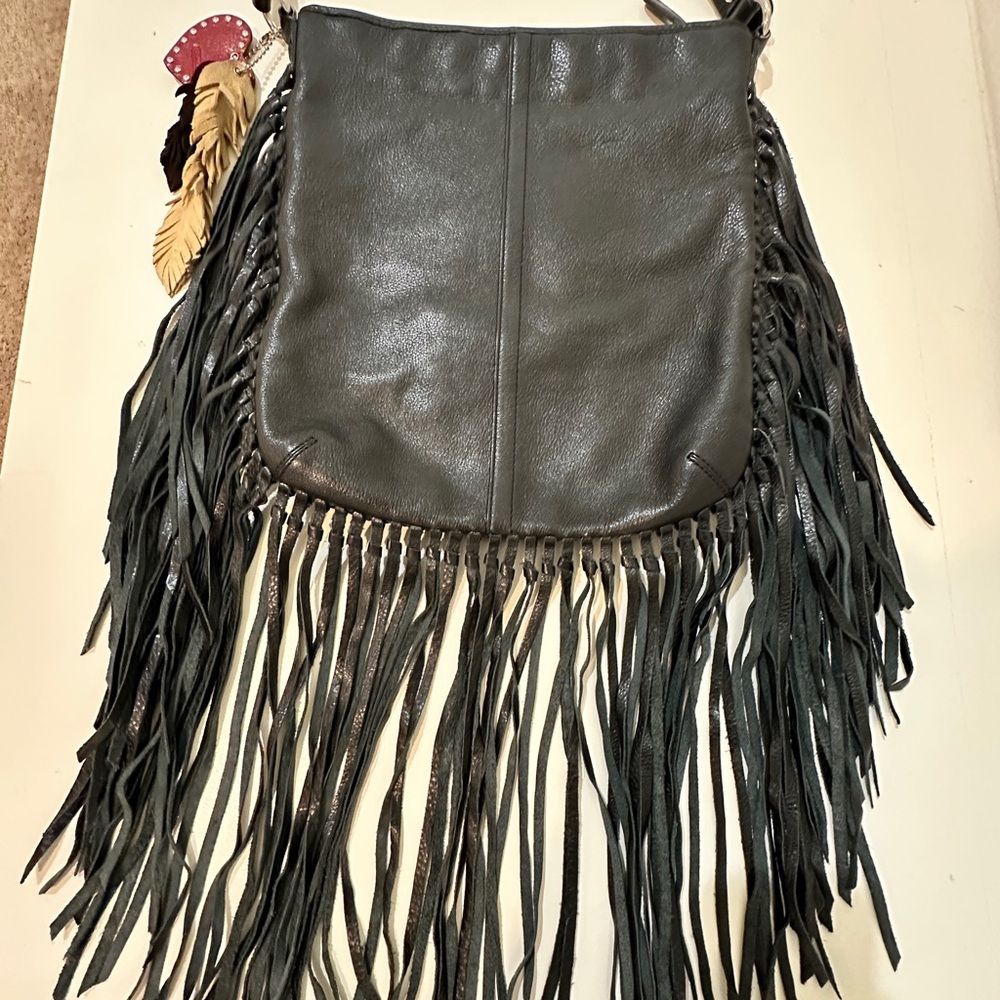 Krystal Simpson x Coach Limited Edition Fringe Leather Bag Boho Vintage - Picture 2 of 16